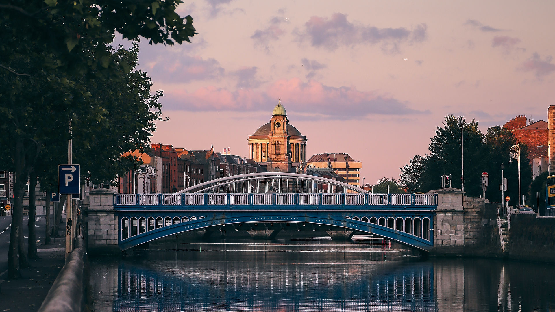 Rory O'More Bridge, Dublin, Ireland