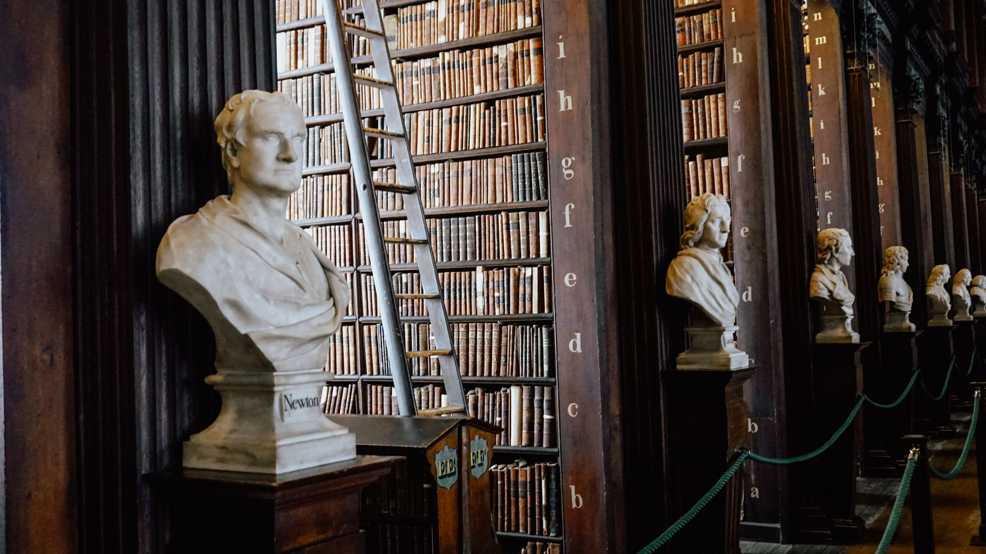 Old Library at Trinity College, Dublin, Ireland