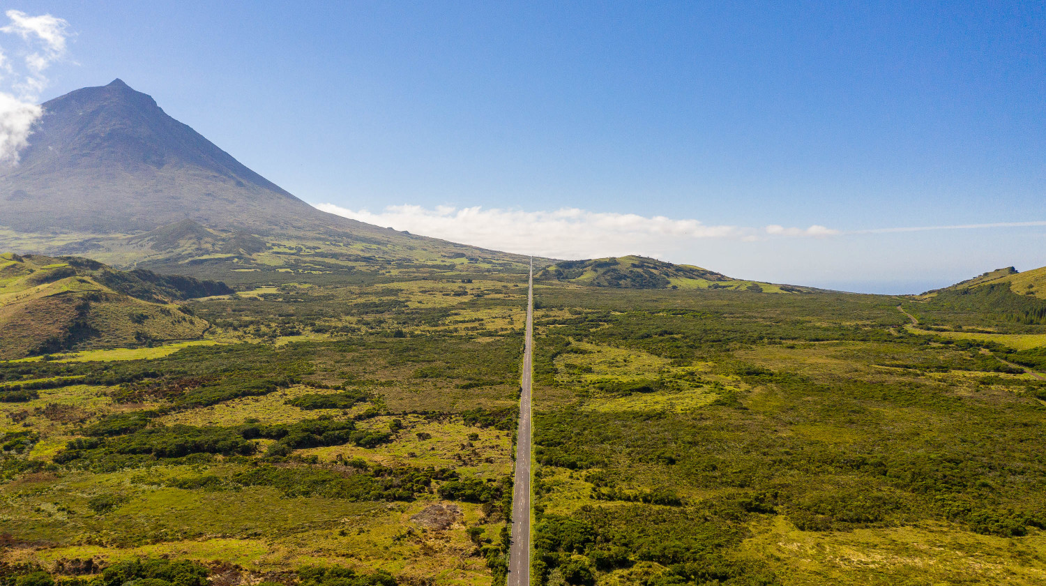 Road in Pico Island