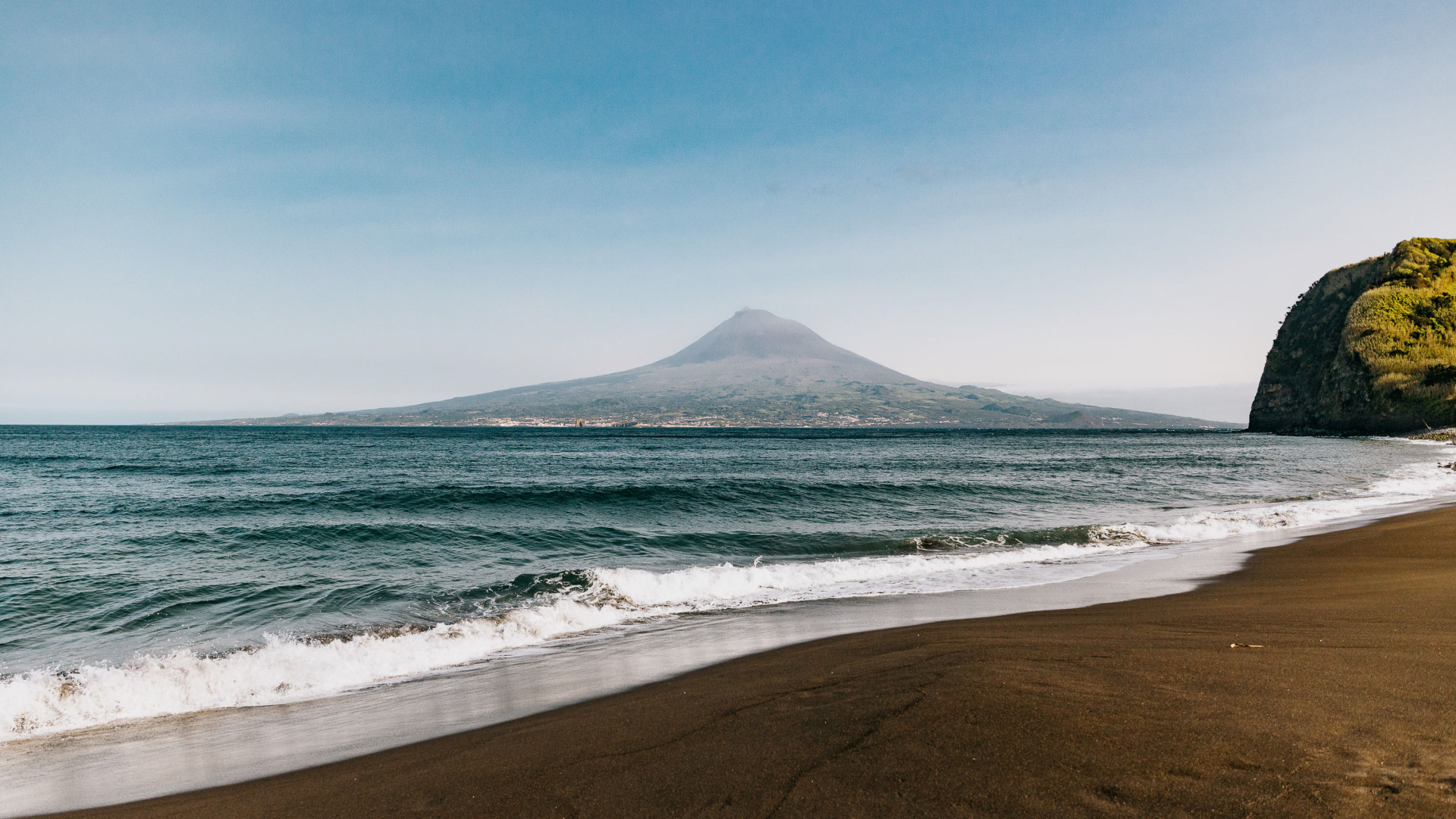 View to Pico Island from Faial Island