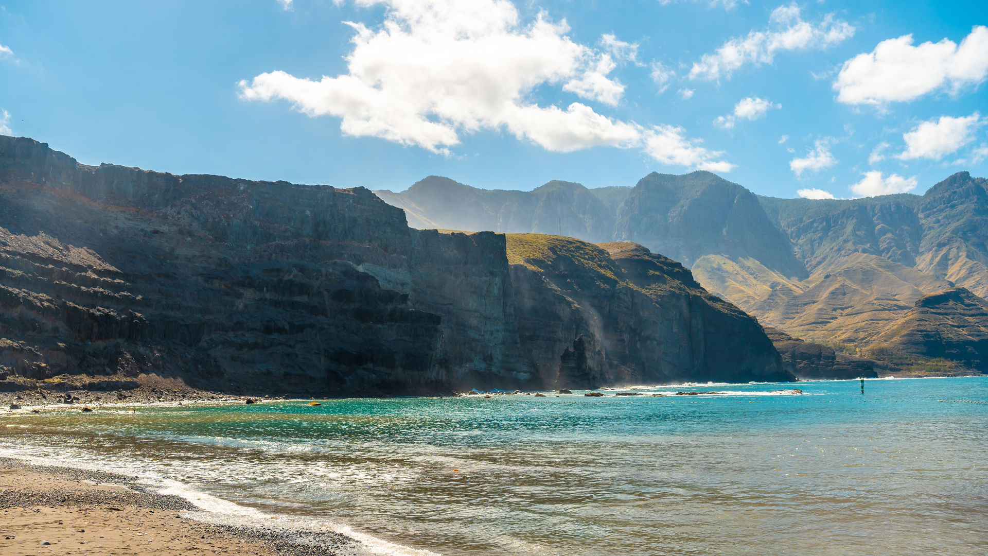 Beautiful Beach of Puerto de las Nieves in Agaete, Gran Canaria