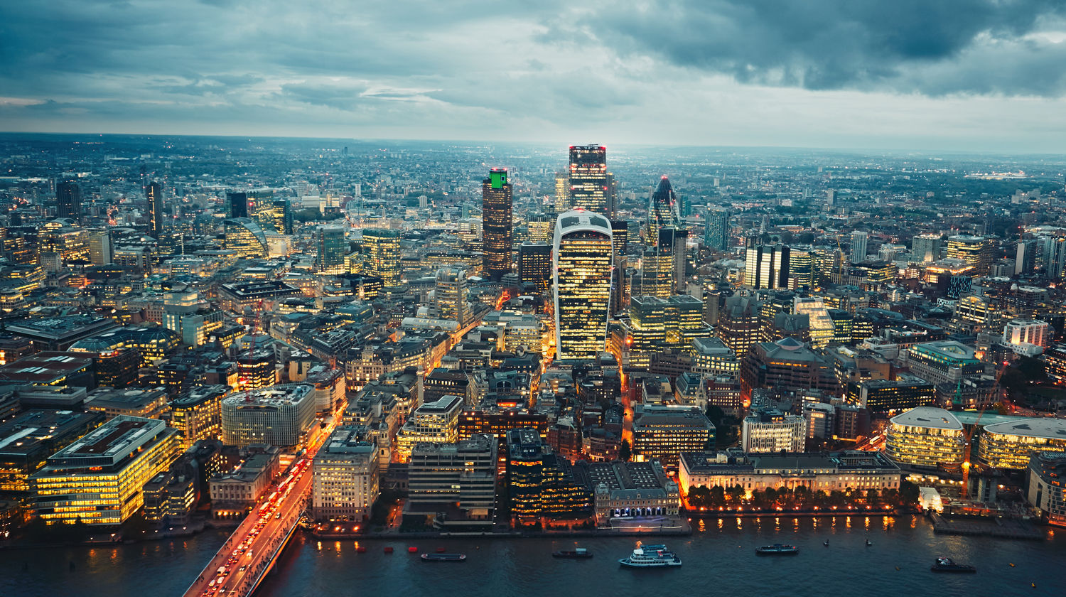 View of London, England