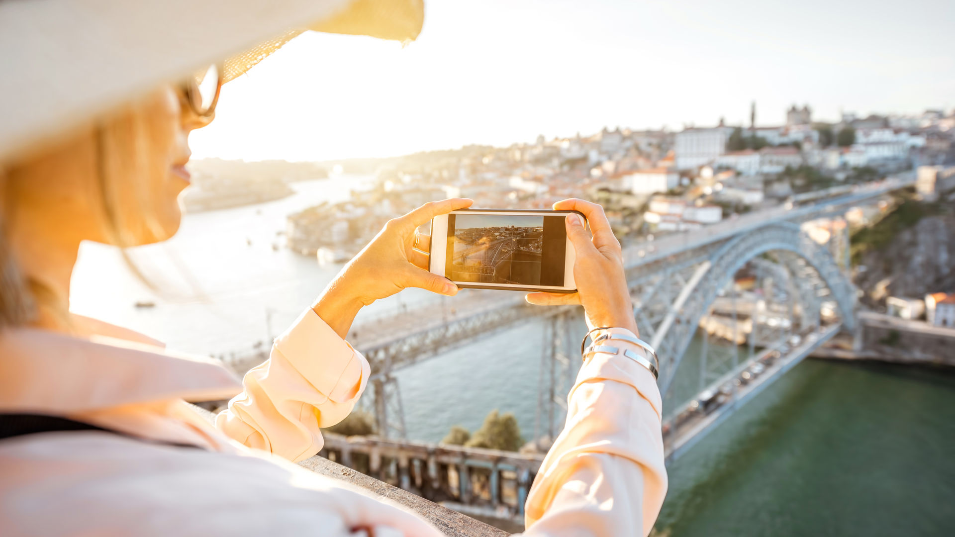 Overlooking Porto's Ribeira