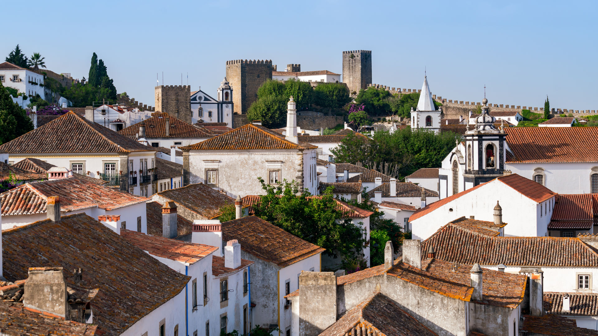 View of Óbidos