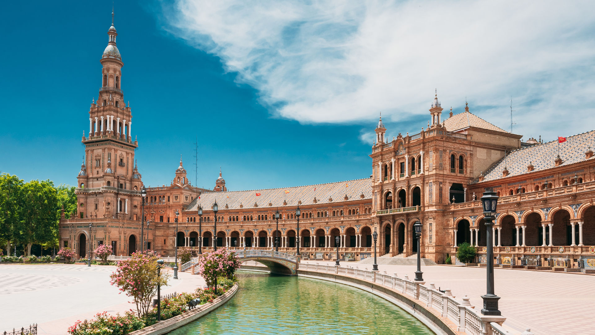 Plaza de Espana, Seville, Spain