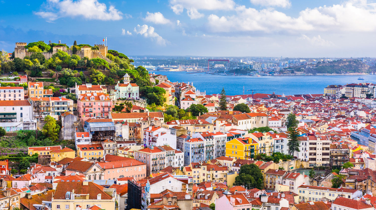 Panoramic View Over Lisbon