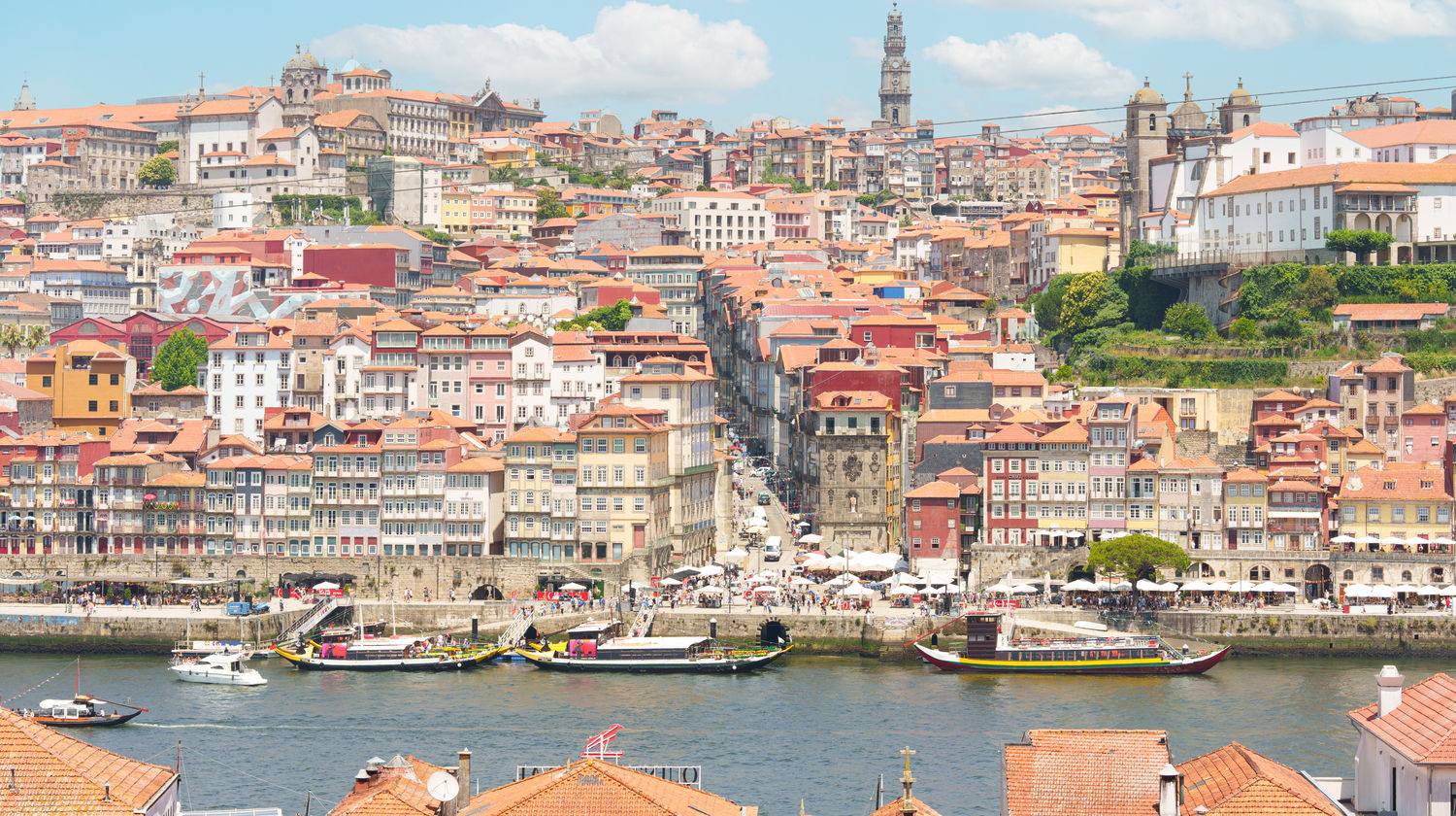 Arrival in Porto