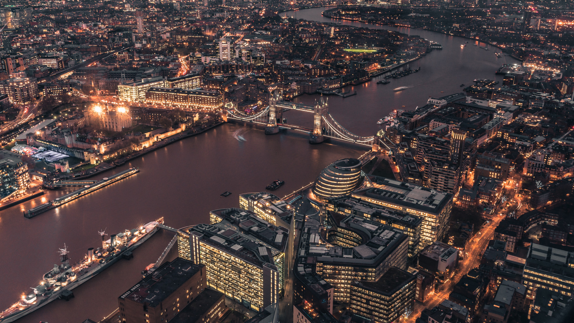 View of London, UK