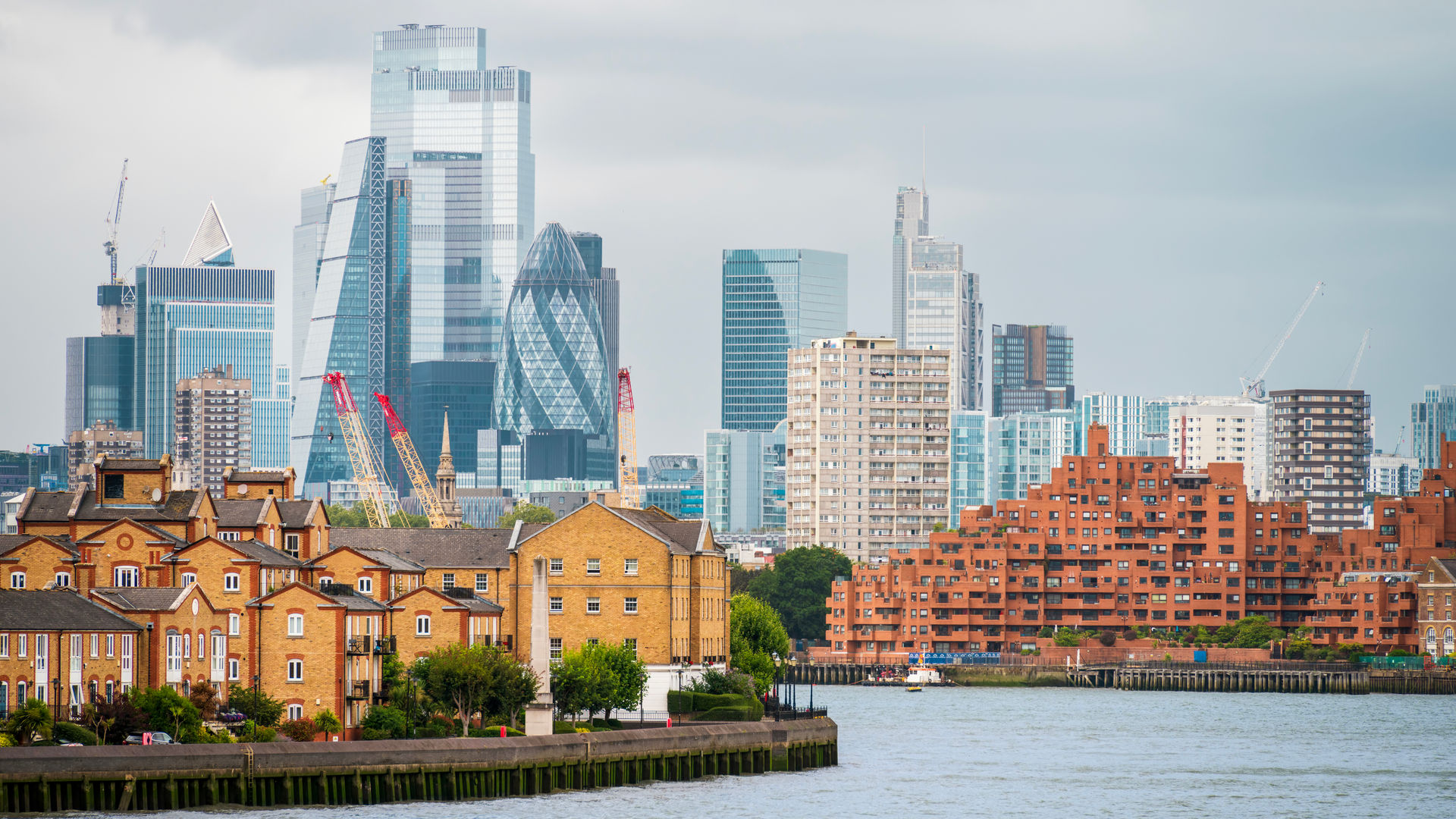 View of London, UK