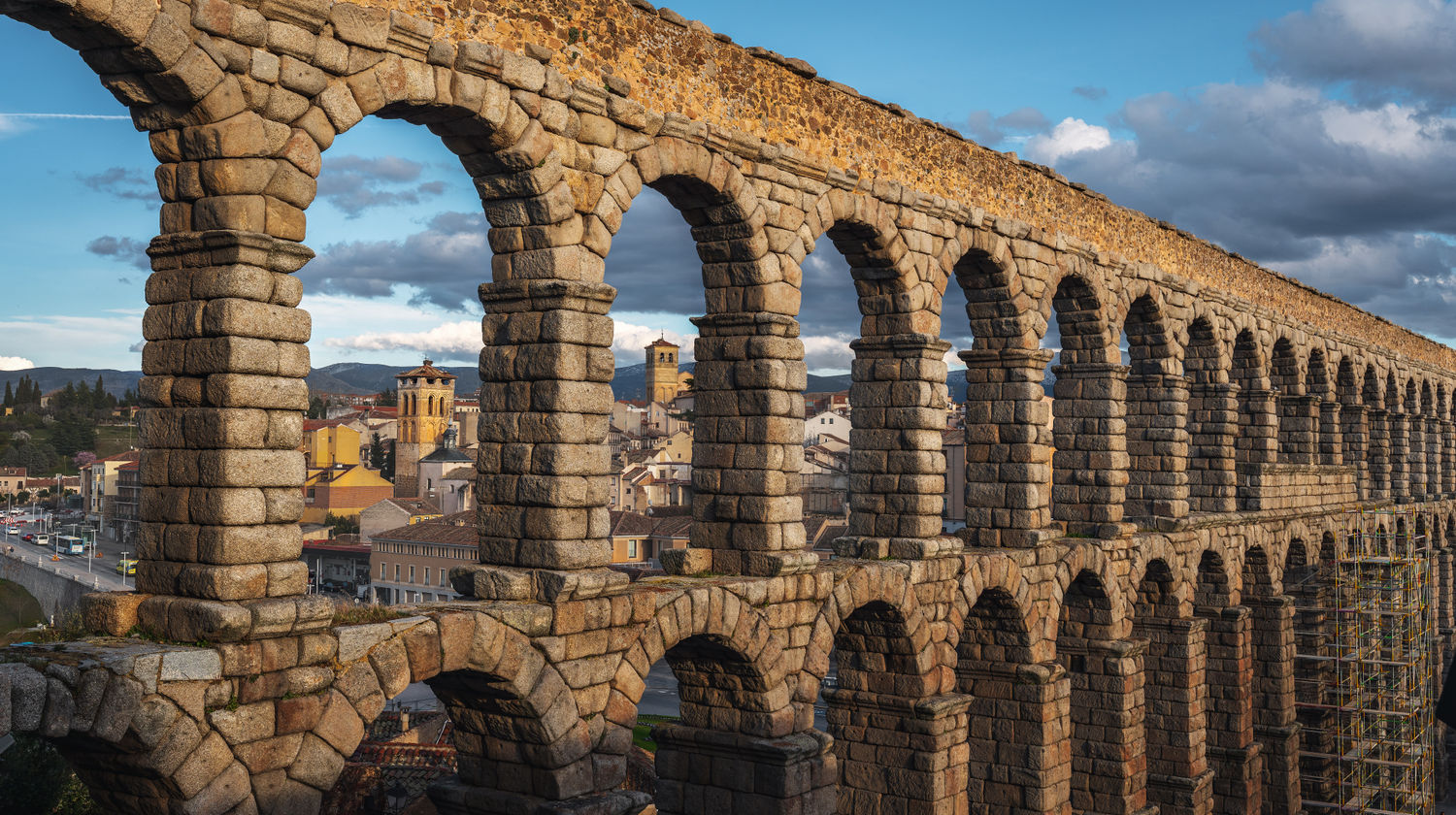 Roman Aqueduct of Segóvia, Spain