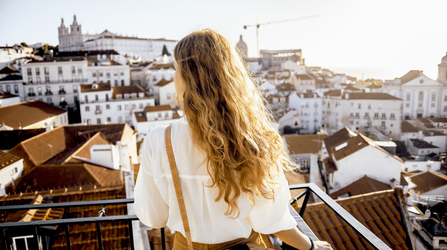 Portas do Sol Viewpoint, Lisbon - Portugal