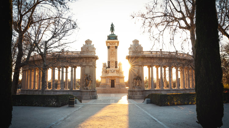 King Afonso XII Monument at El Retiro Park, Madrid