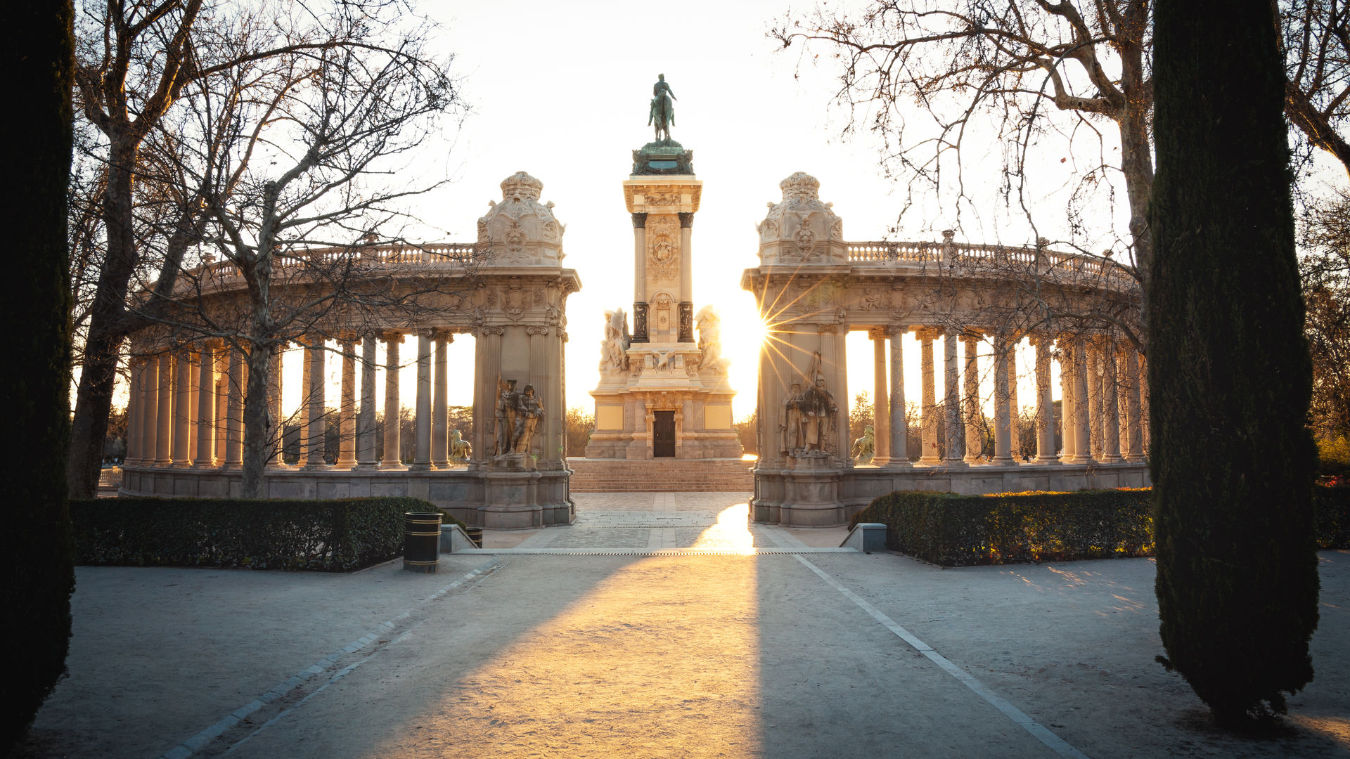 King Afonso XII Monument at El Retiro Park, Madrid