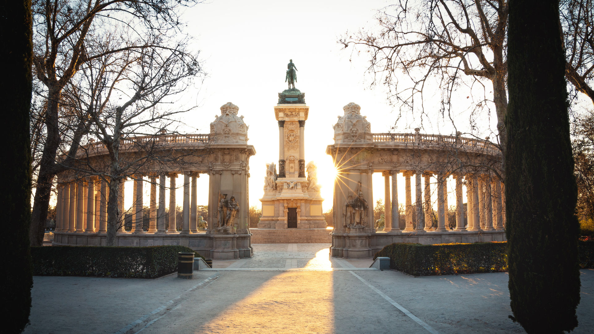 King Afonso XII Monument at El Retiro Park, Madrid