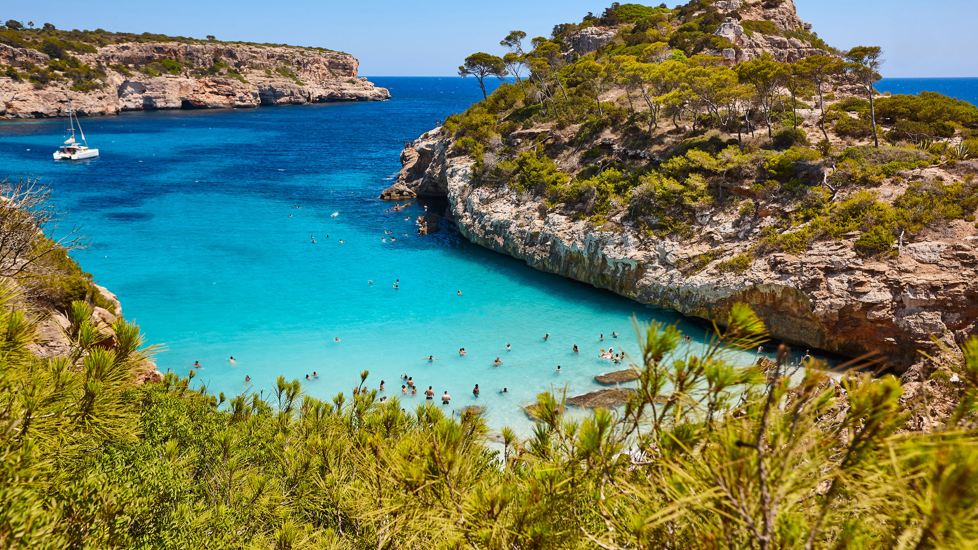 Beach in Mallorca, Spain