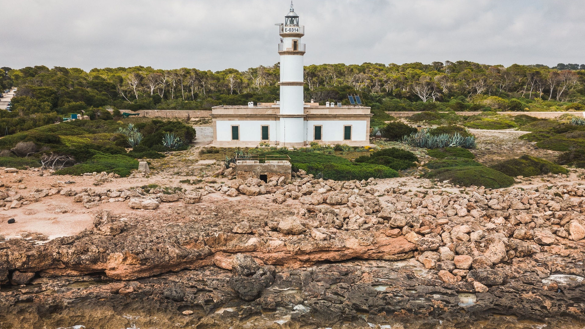 Cap de Ses Salines Lighthouse, Mallorca, Spain
