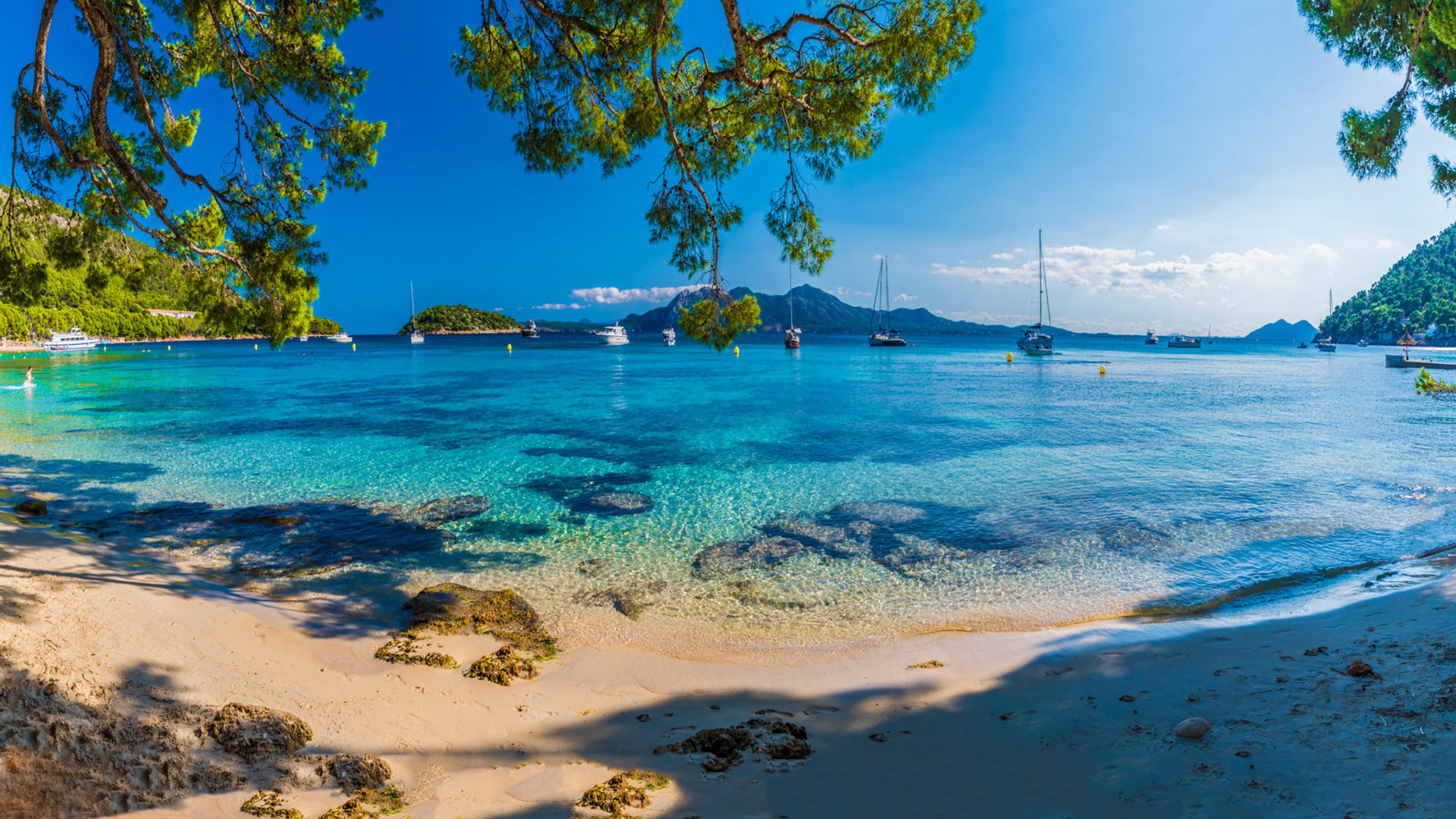 Beach in Mallorca, Spain