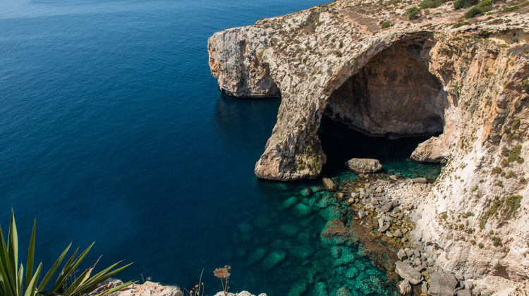 La Gruta Azul, Malta