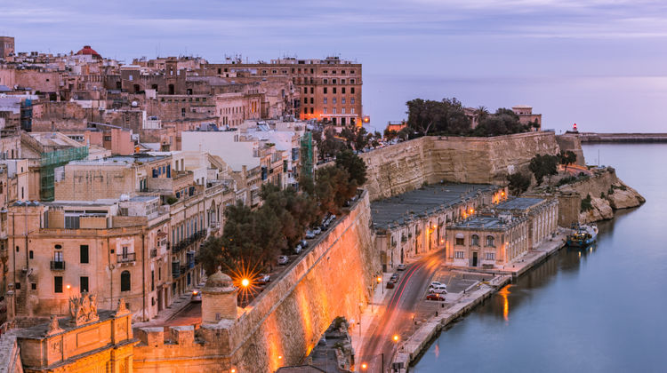 View of Valleta, Malta