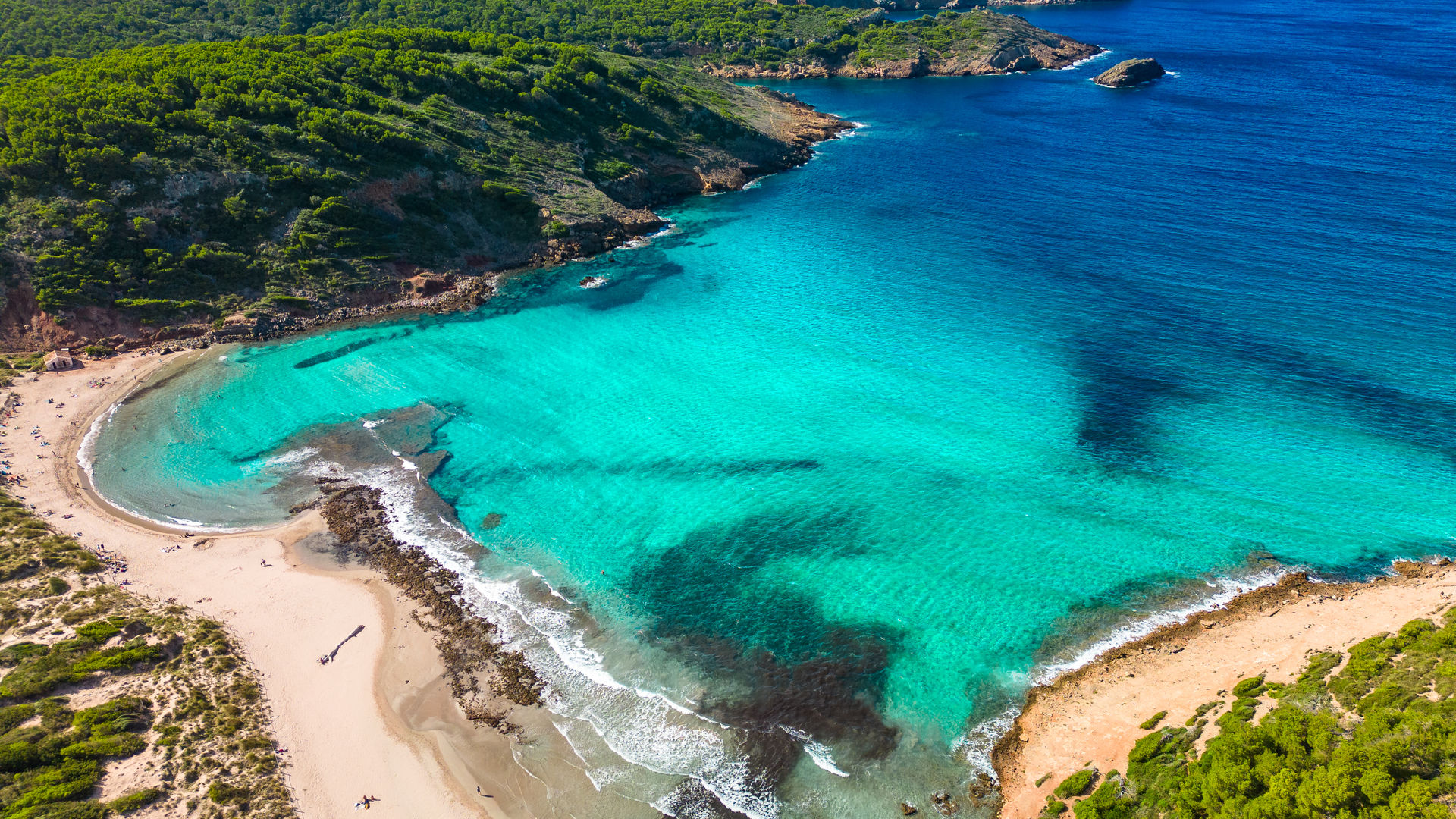 Cala Algaiarens, Menorca