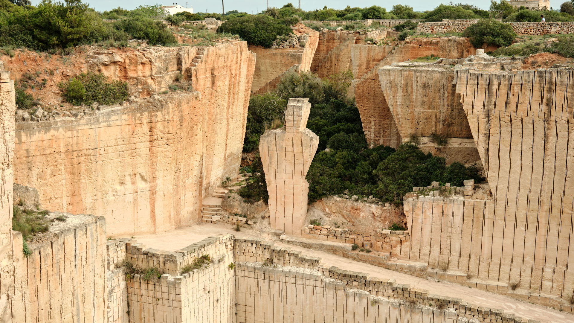 Lithica Quarry of s'Hostal in Menorca