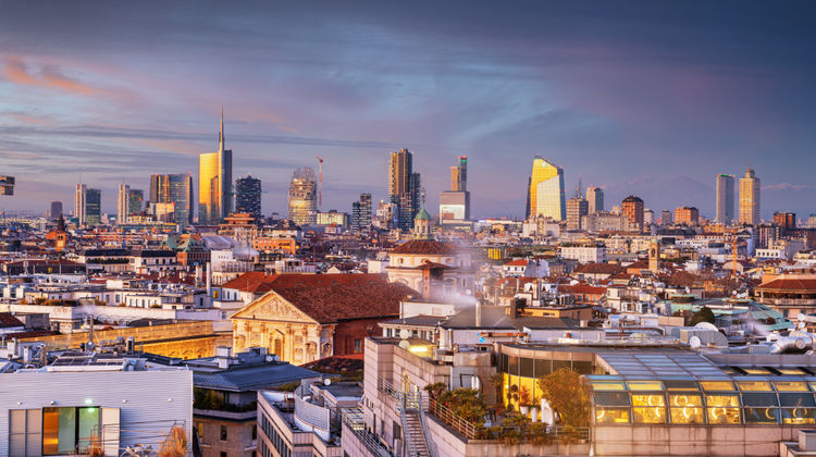 View of Milan