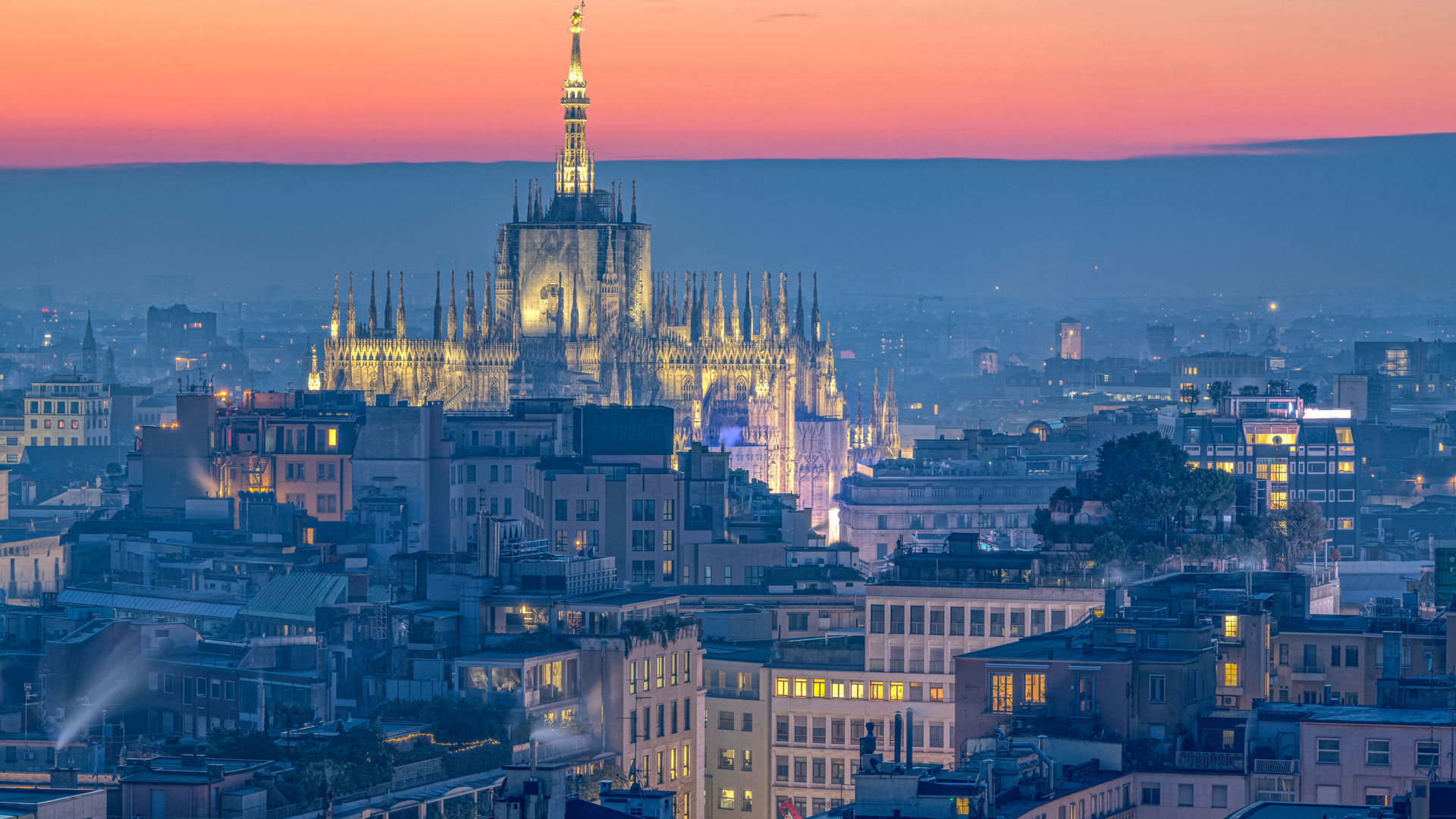 View of Milan