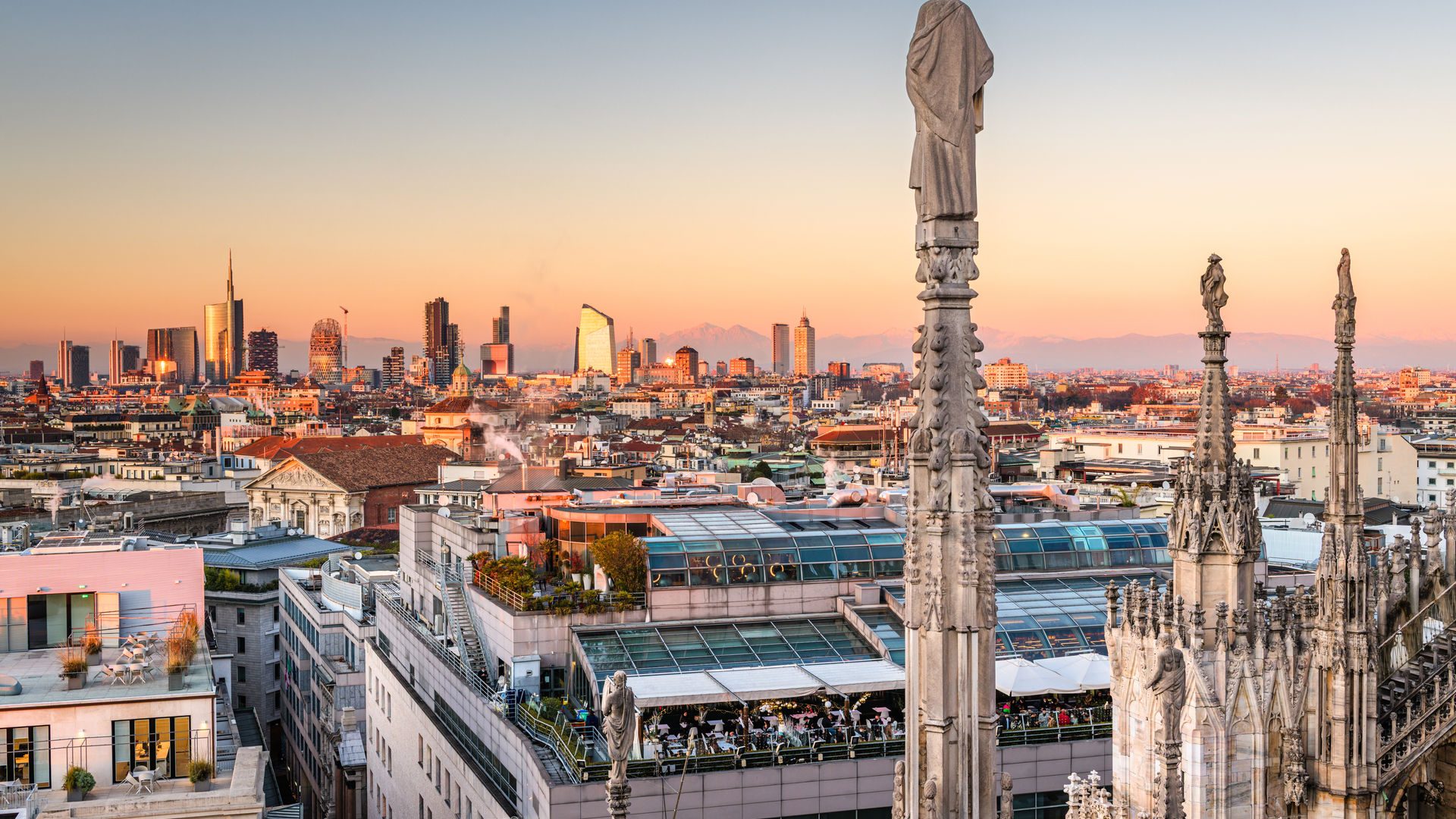View of Milan