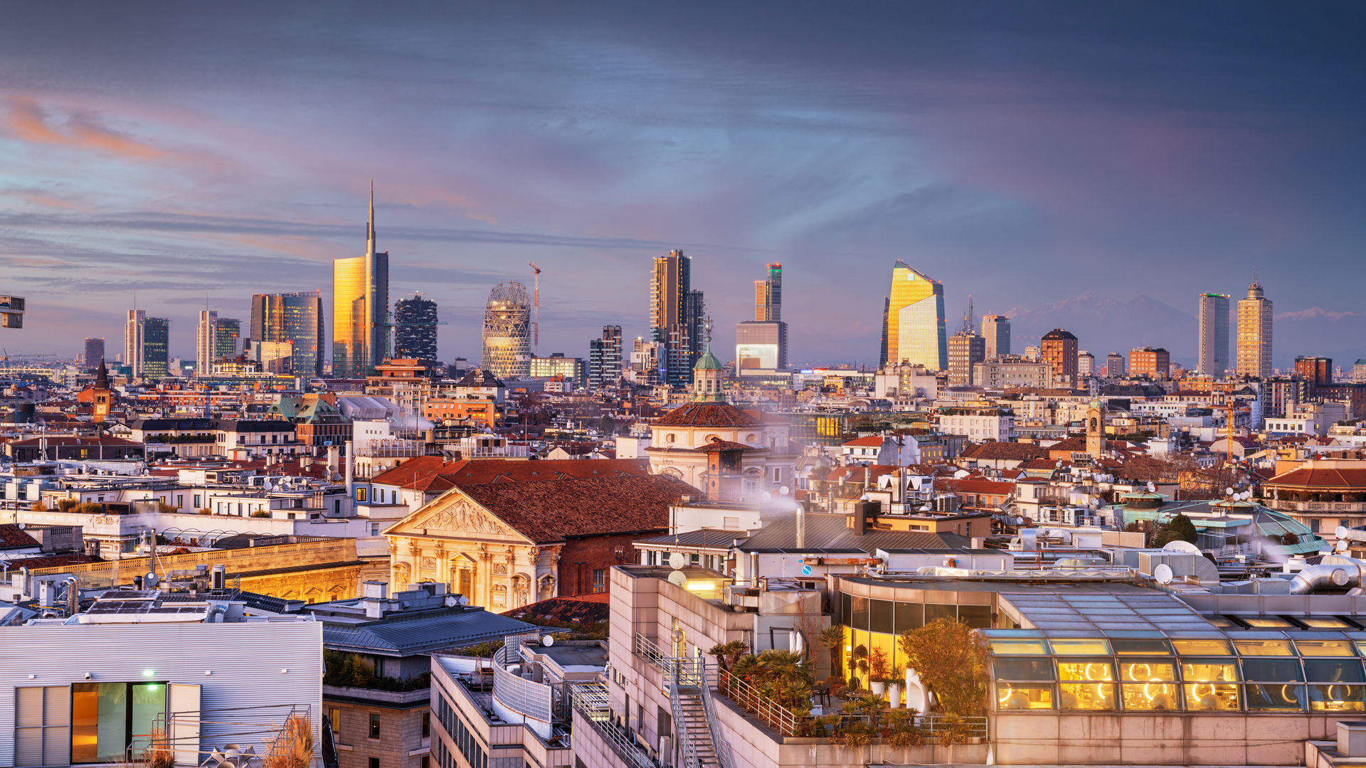 View of Milan