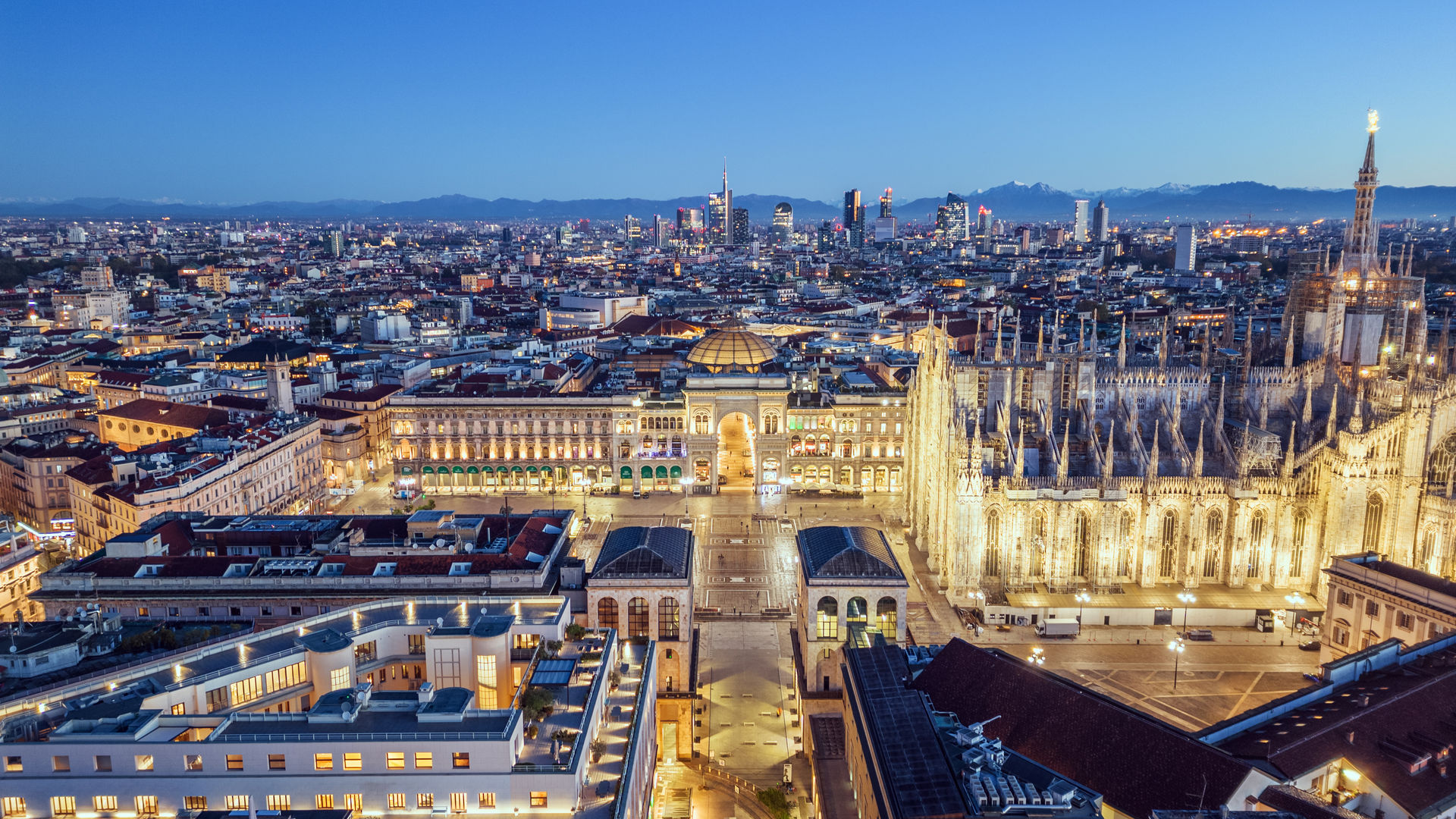 View of Milan