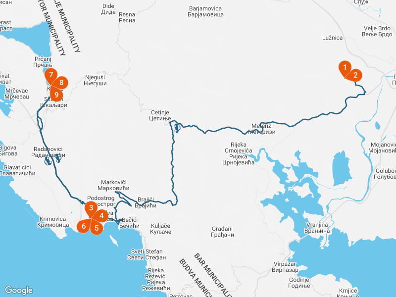 Itinerary