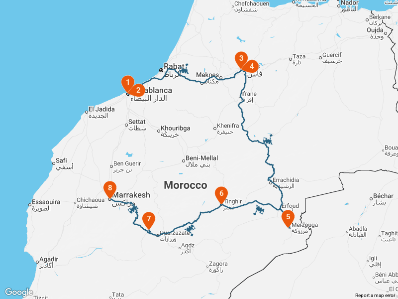 Itinerary