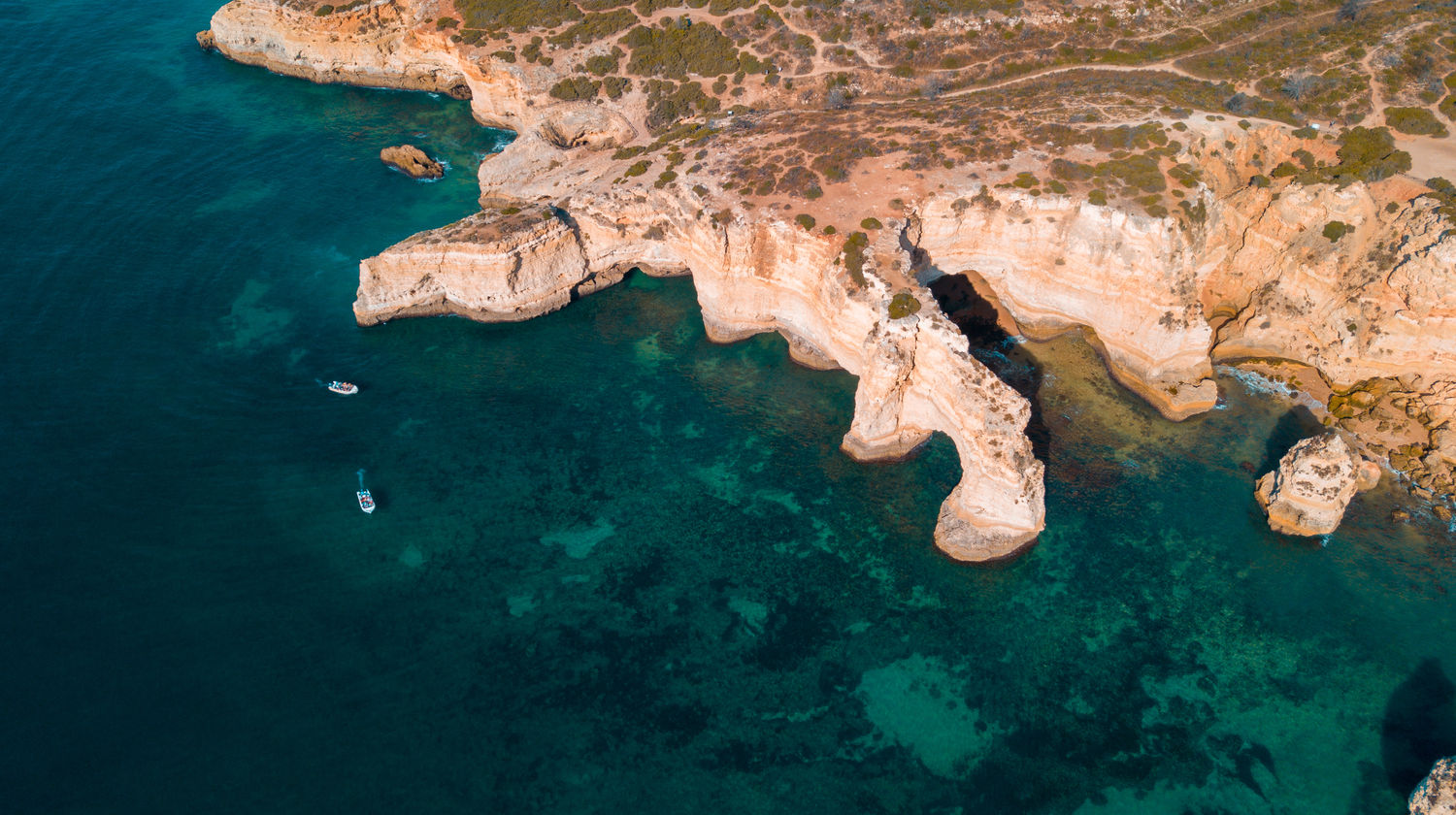 Arrival in the Algarve