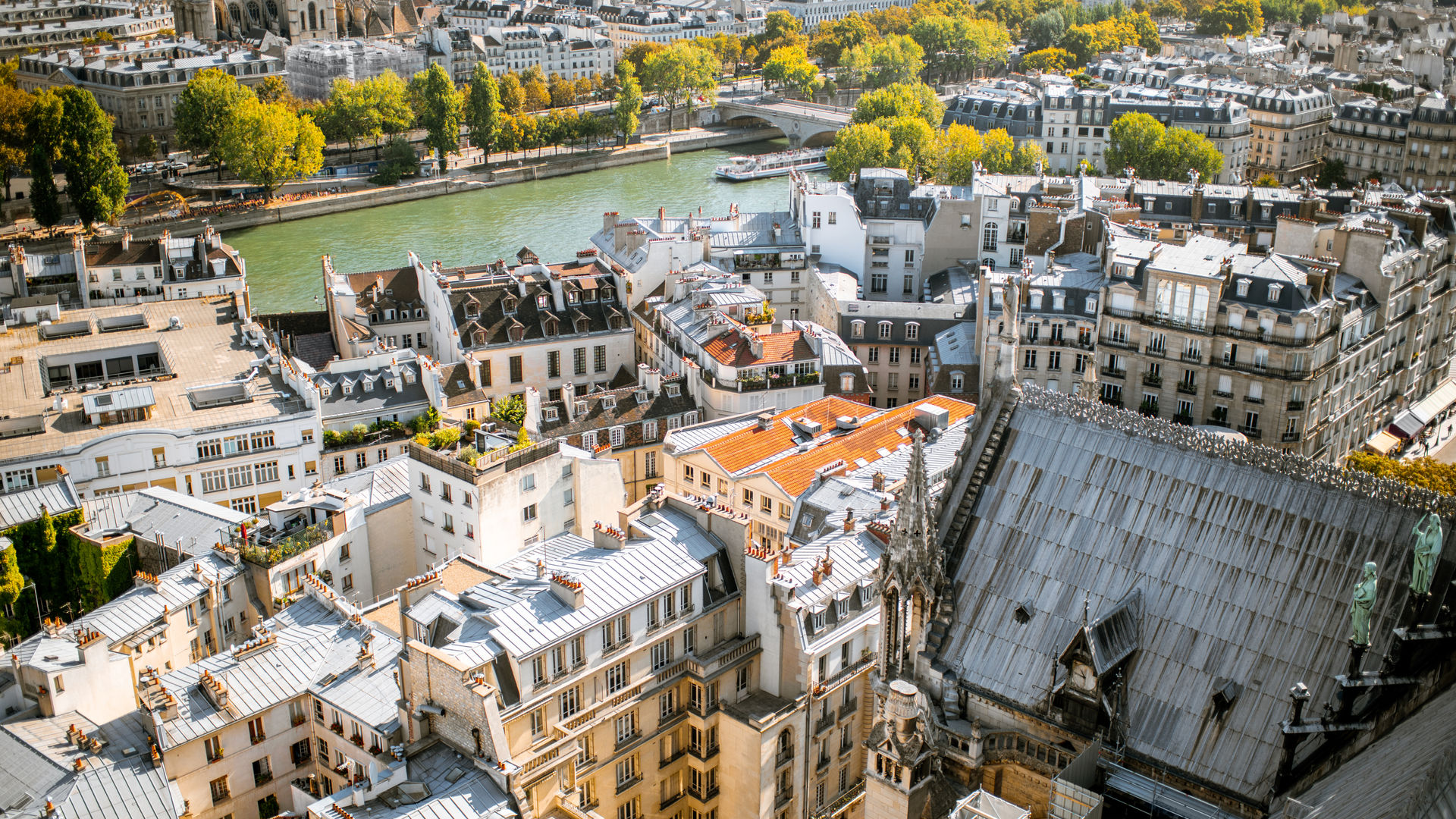 View of Paris, France