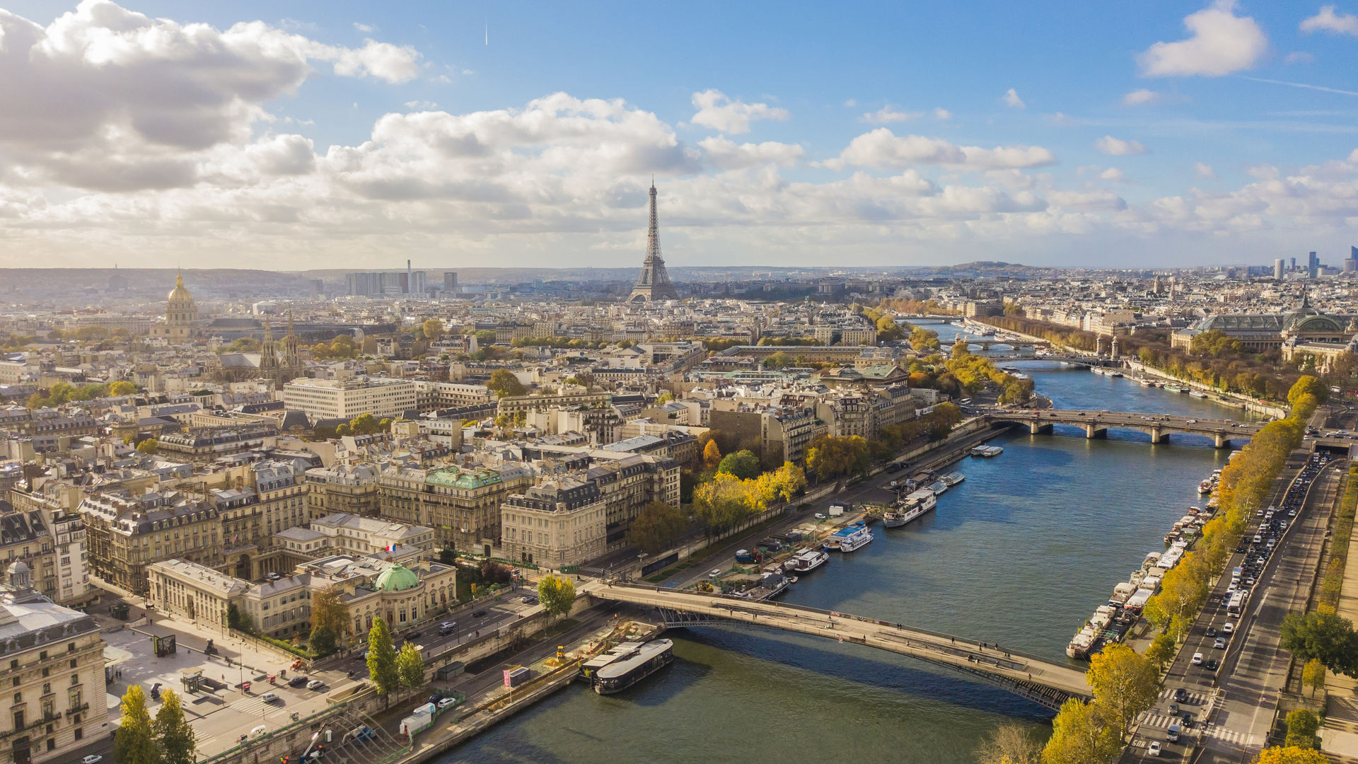 View of Paris, France