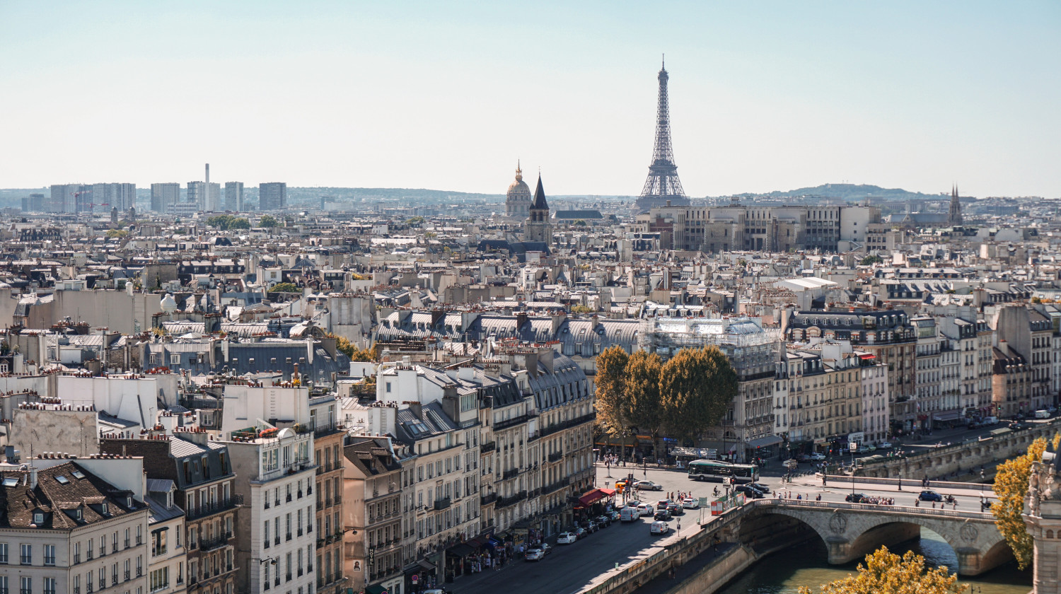 View of Paris, France