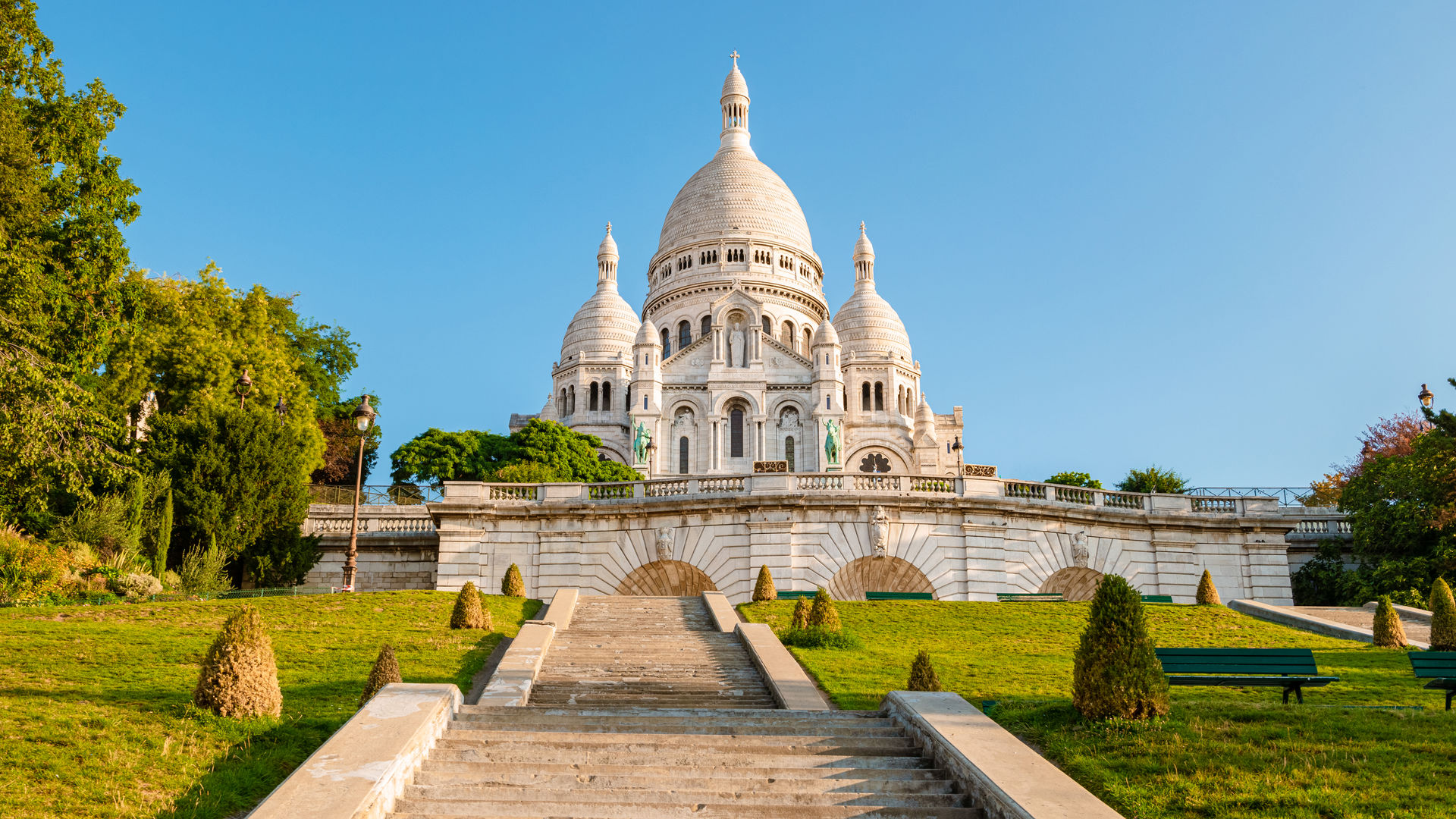 Sacre Coeur Cathedral, Montmarte, Paris, France