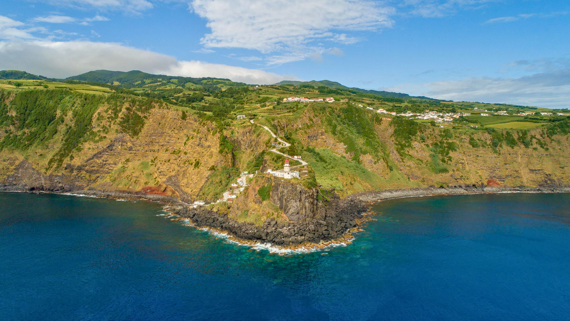 Arnel Lighthouse in Nordeste, São Miguel Island