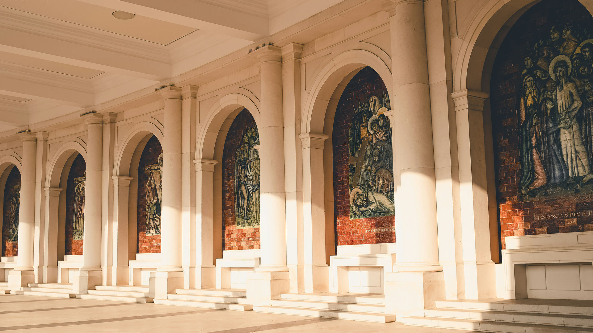 Religious Mosaics, Santuário de Fátima, Portugal