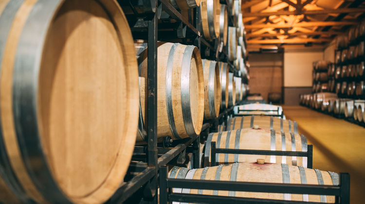 Port wine cellars in Vila Nova de Gaia