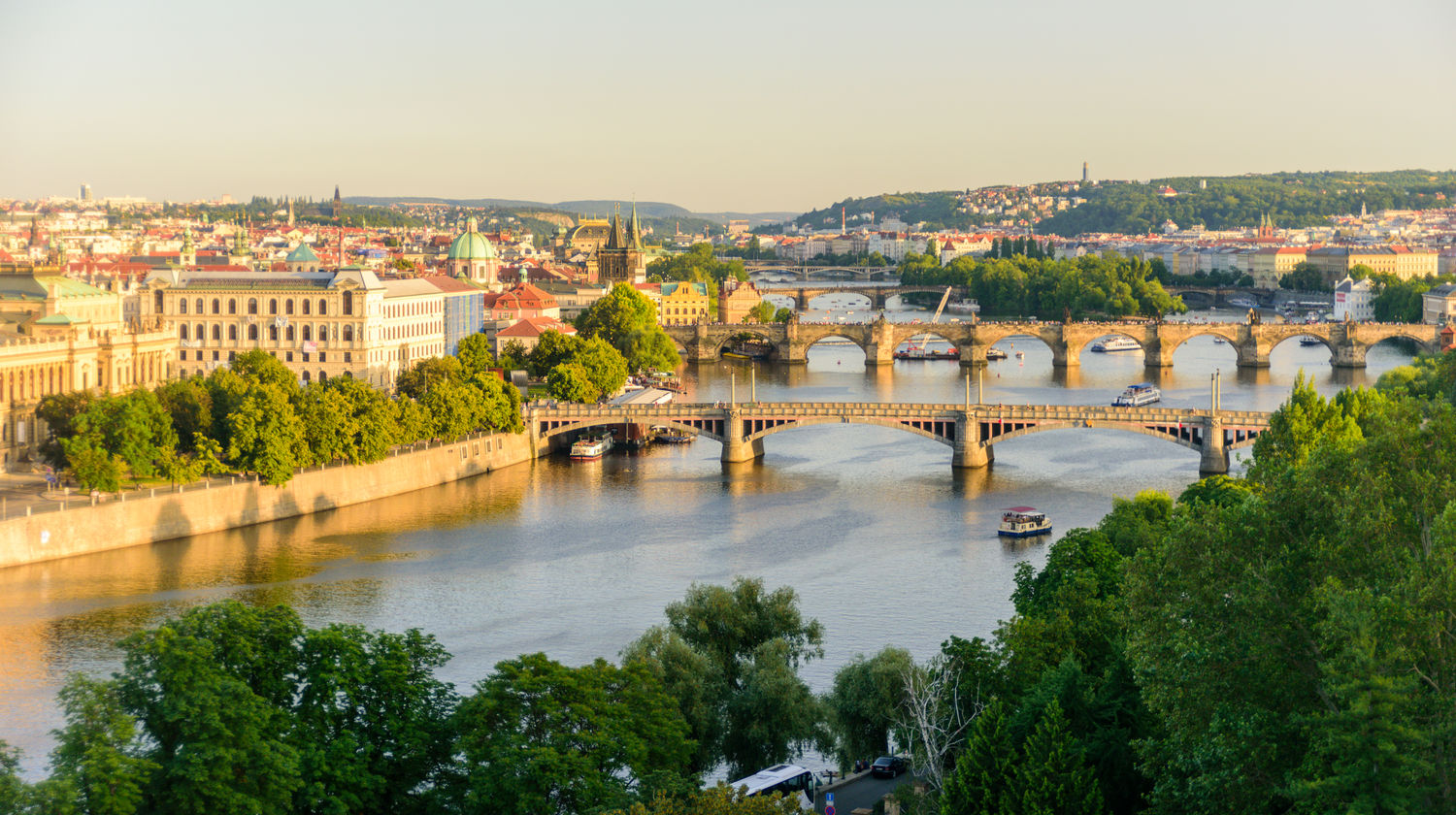 <b>Arrival in Prague, Czech Republic</b>