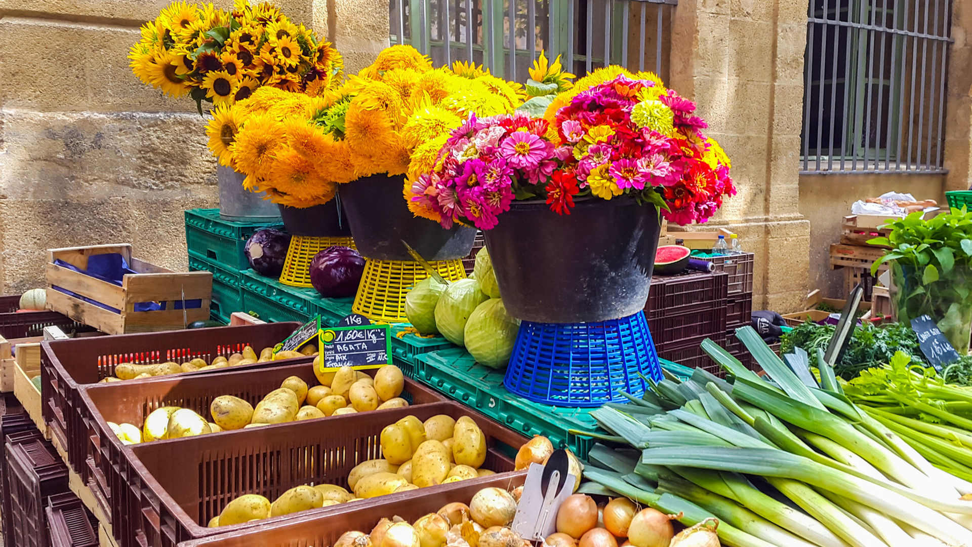 Market in Aix en Provence