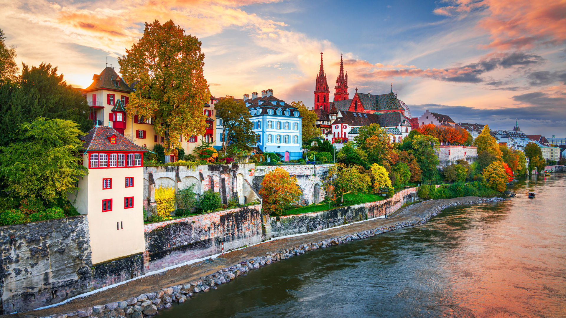 Basel on the Rhine River
