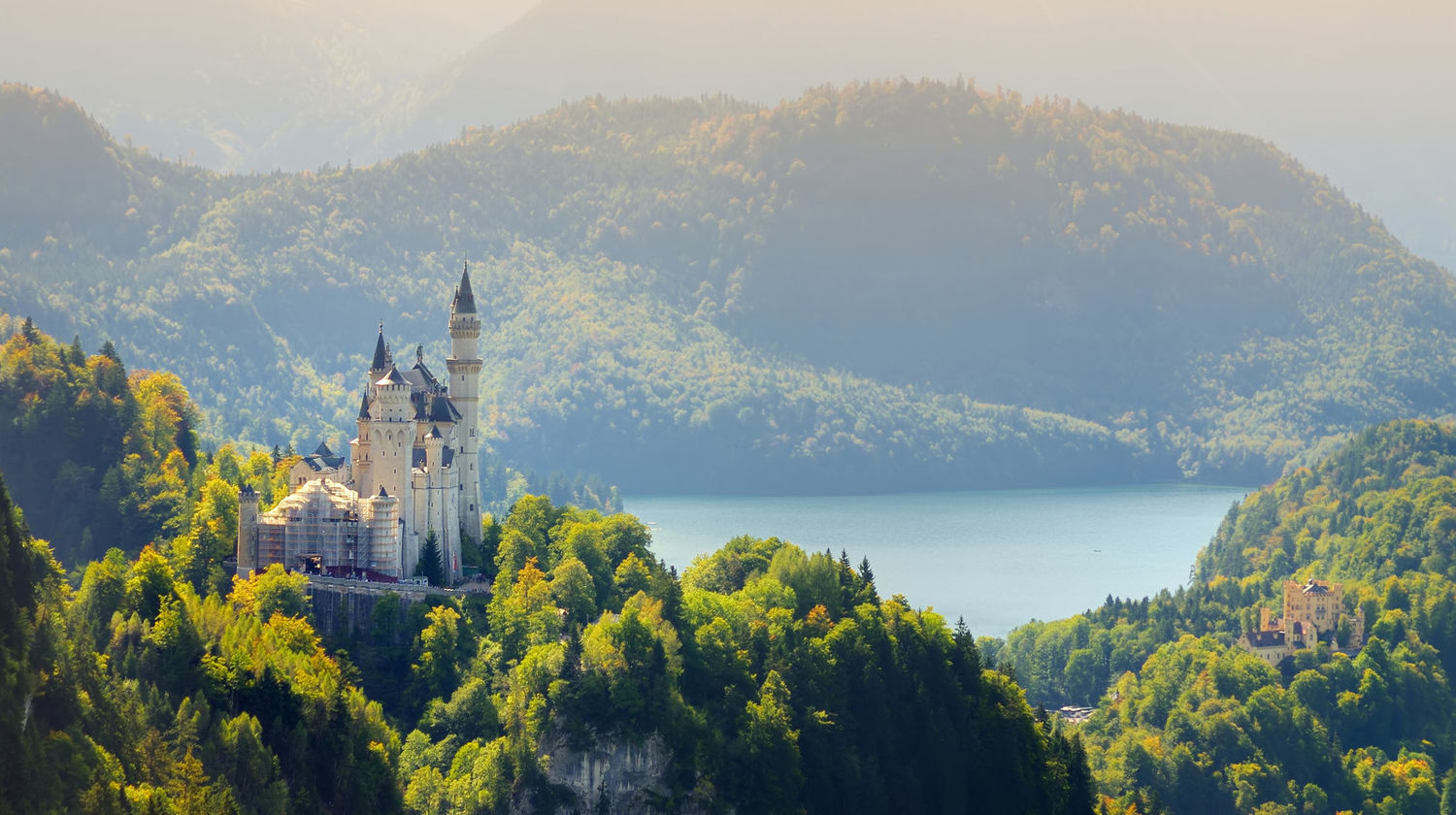 Neuschwanstein Castle (6-min drive from Fussen)