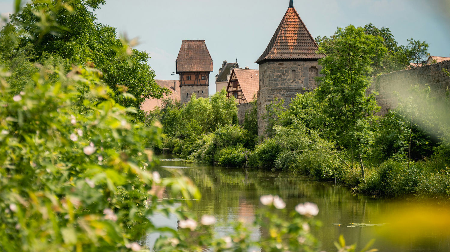 Drive to Nordlingen: Stop at Dinkelsbuhl