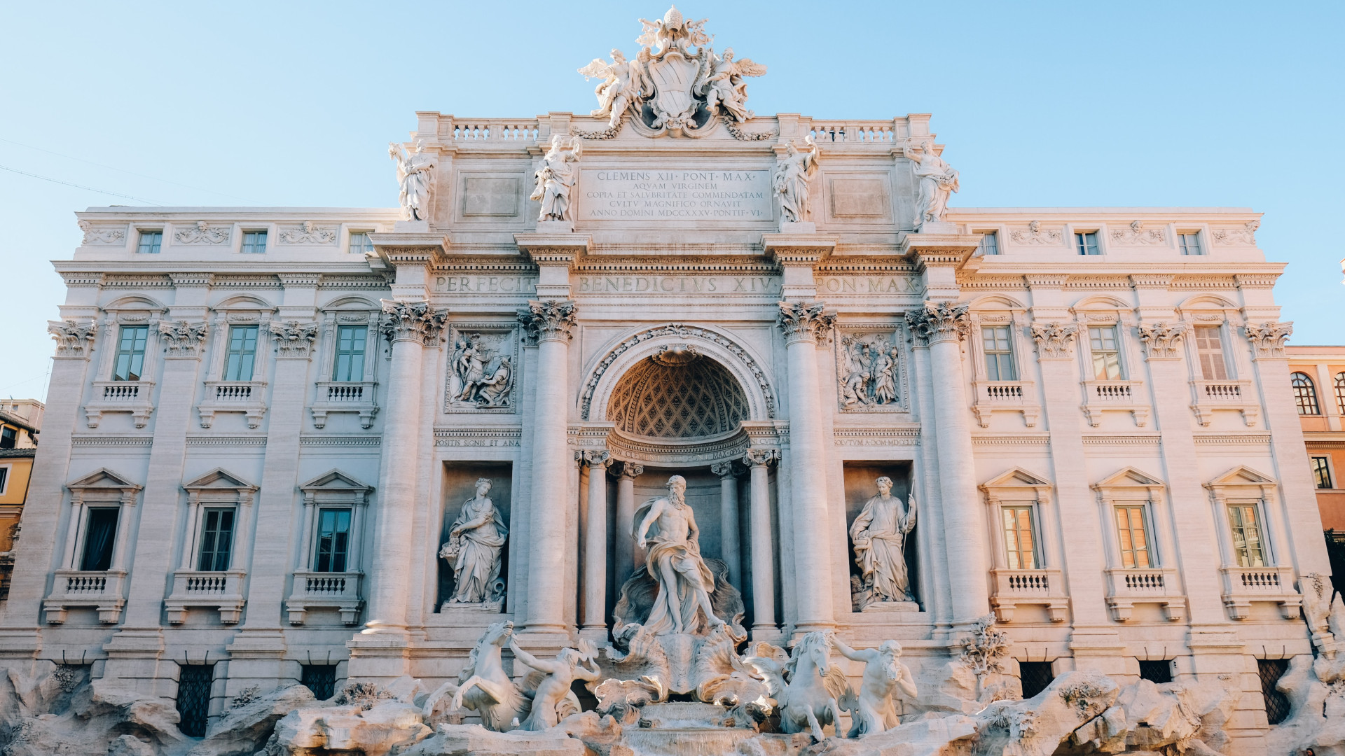 Trevi Fountain, Rome, Italy