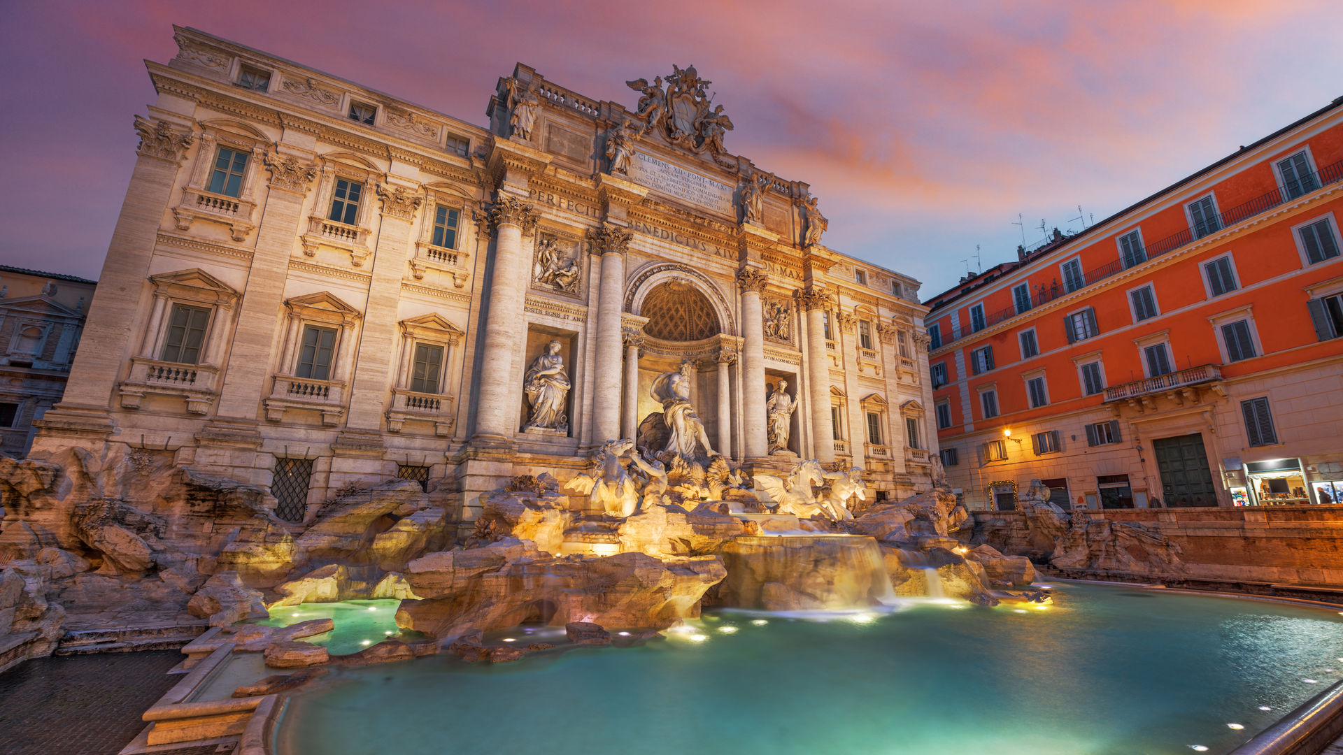 Trevi Fountain, Rome, Italy