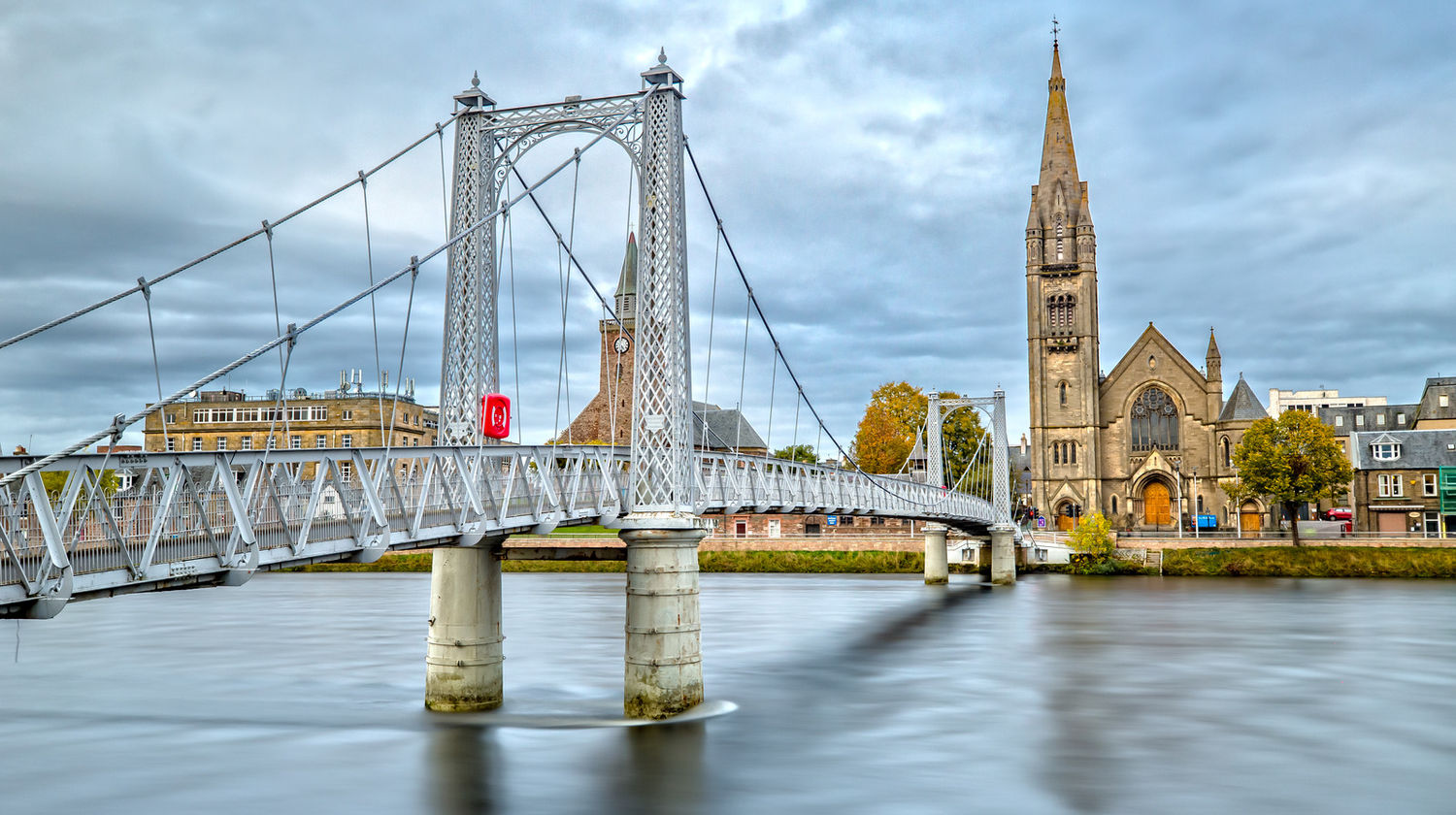 Arrival in Inverness, Scotland