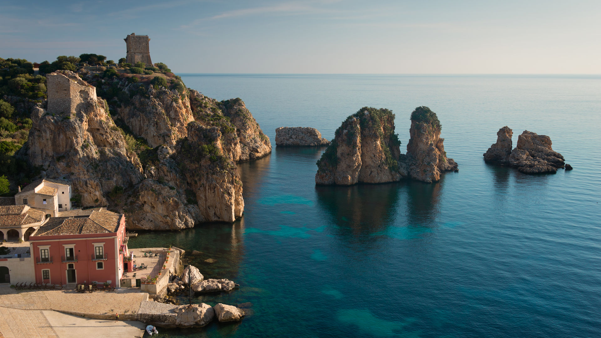 Faraglioni Rocks, Sicily
