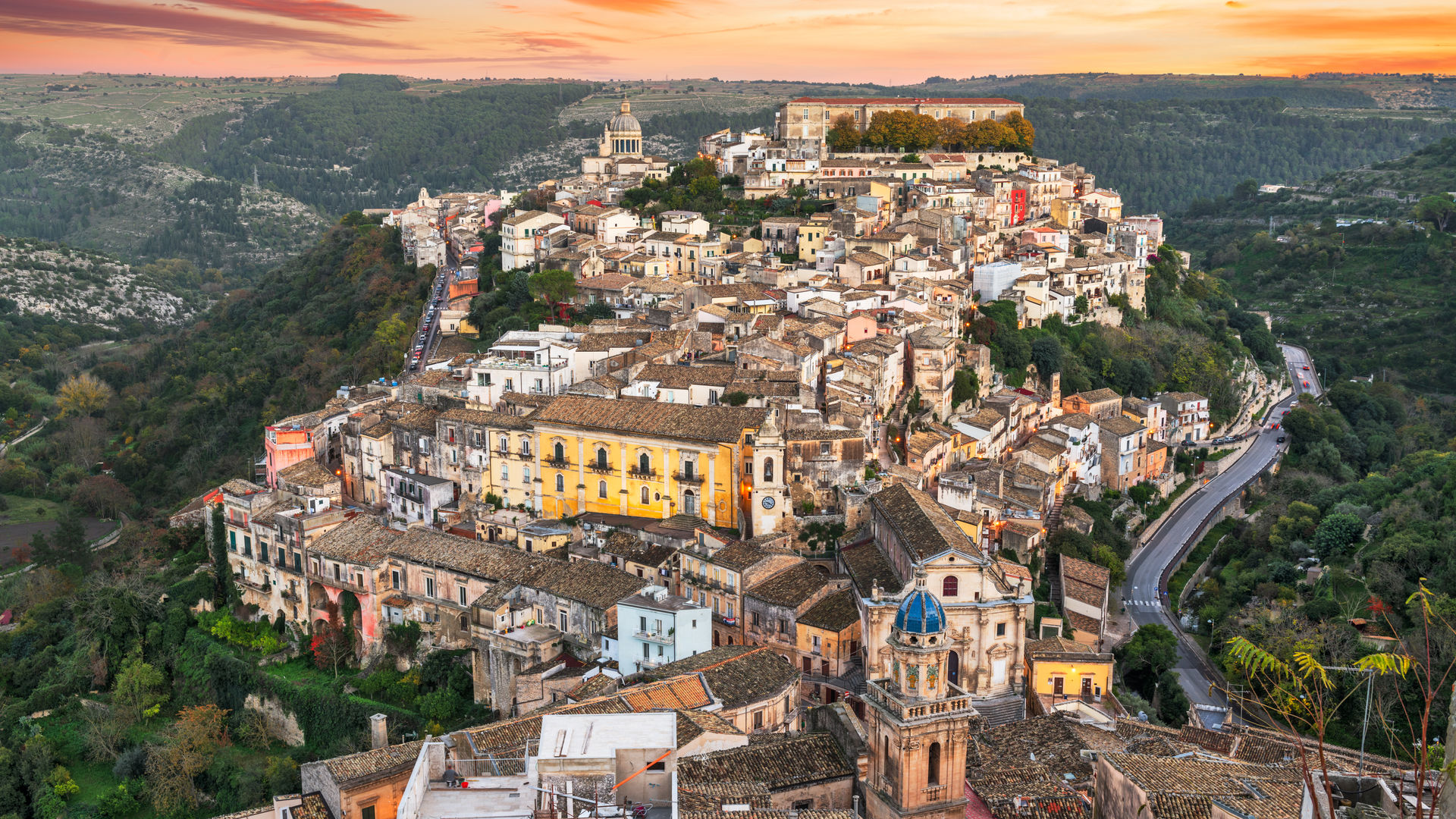 City of Ragusa Ibla, Sicily
